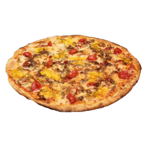 Soslu Mantarlı Pizza
